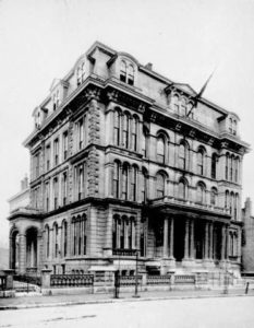 Vintage photo of LGHS building in Louisville